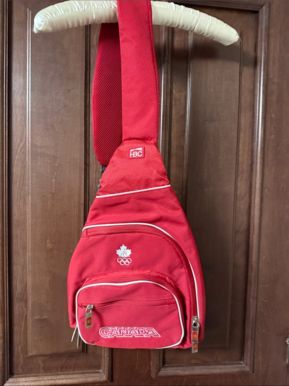 Canada Red Sling Bag - Canada Olympic Logo